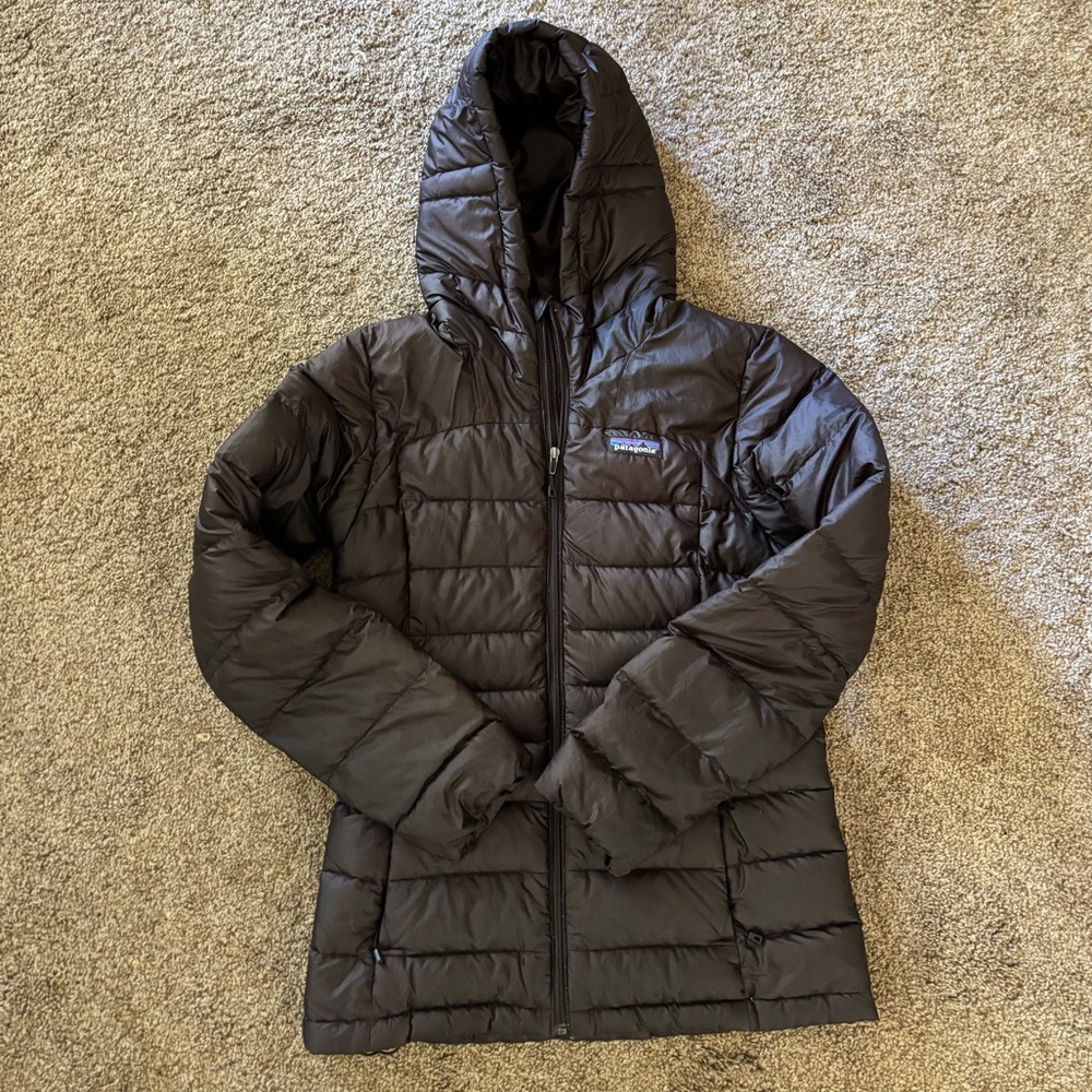 Patagonia Black down hoody